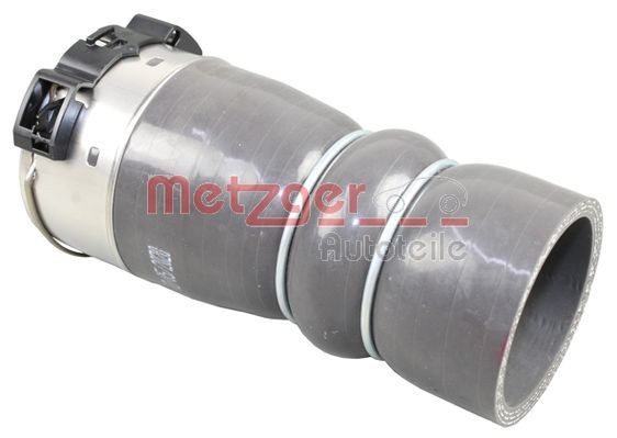 METZGER 2400546: Kompressoriõhuvoolik pärast heitgaaside turbokompressorit, paremal, koos kiirühendusega, ilma toruühendusteta, Foto vastab tarnekomplektile, ilma kammitsata