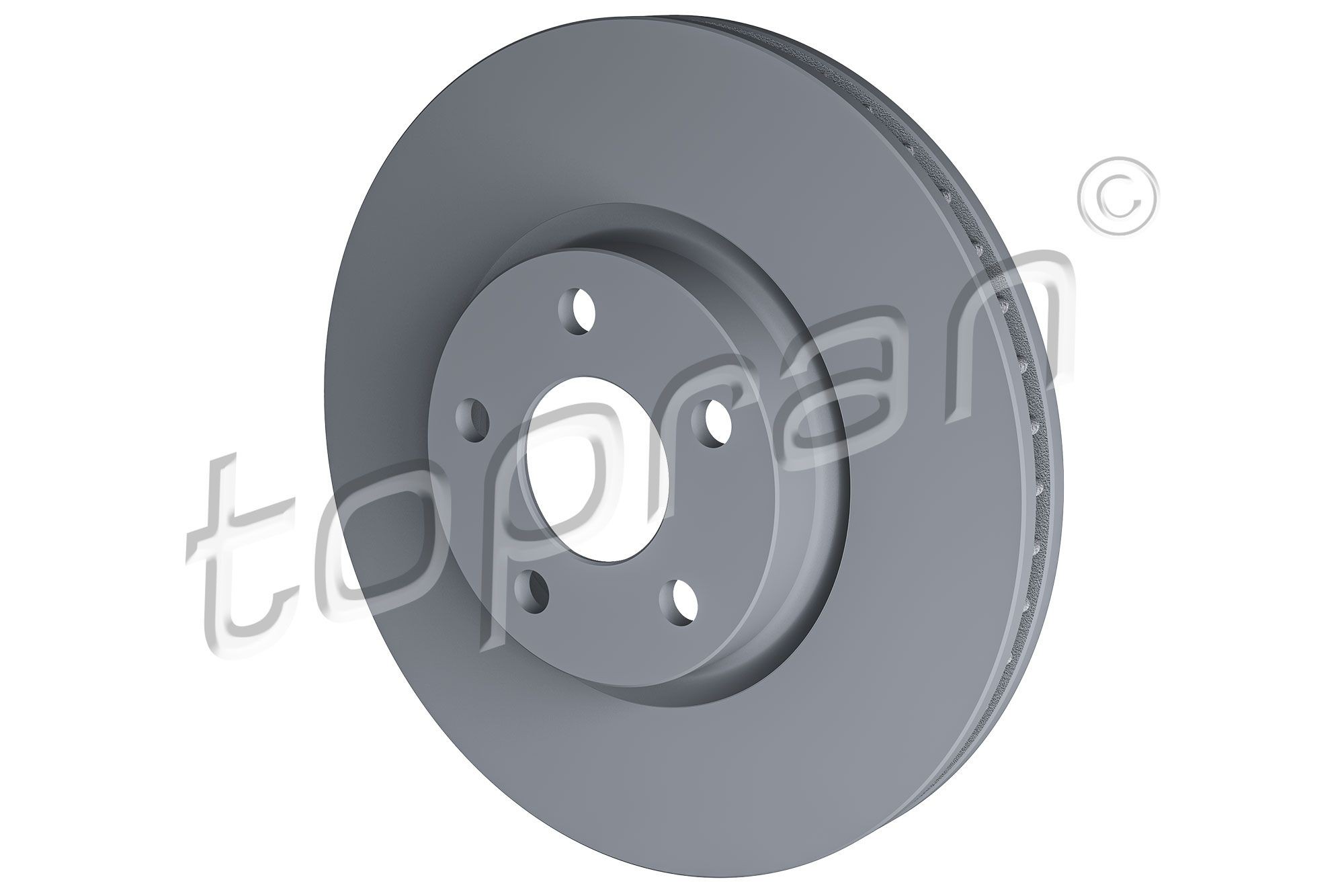 TOPRAN 304 952: Piduriketas COATED Esisild, Ø: 300mm, sisemine õhutus, Ø: 300mm, kaetud