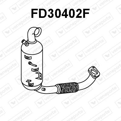 VENEPORTE FD30402F: Tahmafilter koos osadega