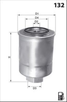 MISFAT M670: Degvielas filtrs