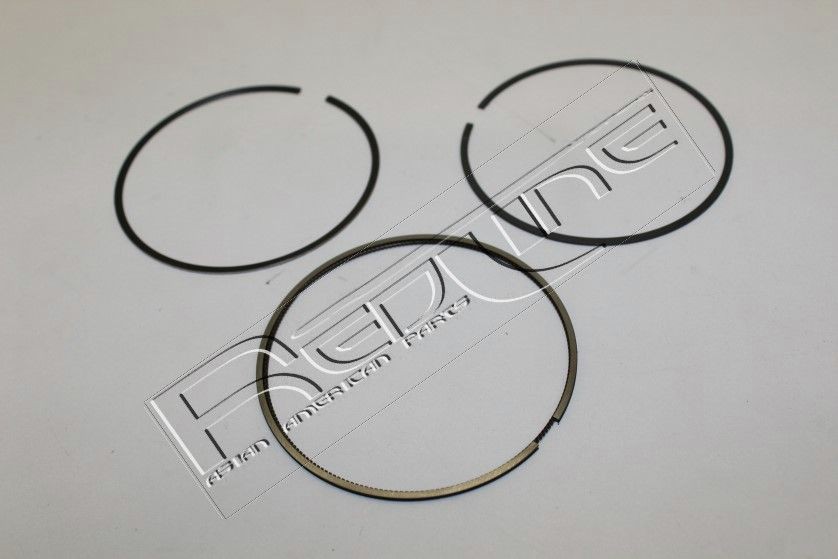RED-LINE 04TO051: Jeu de segments de pistons