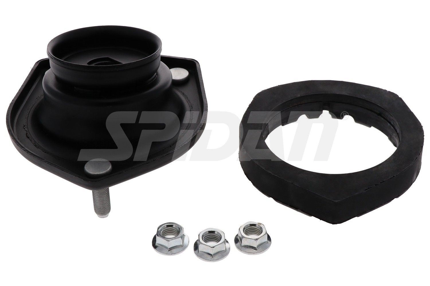 SPIDAN CHASSIS PARTS 410539: Σετ επισκευής, βάση στήριξης γόνατου ανάρτησης Πίσω άξονας αριστερά, 68mm, με υλικά στερέωσης