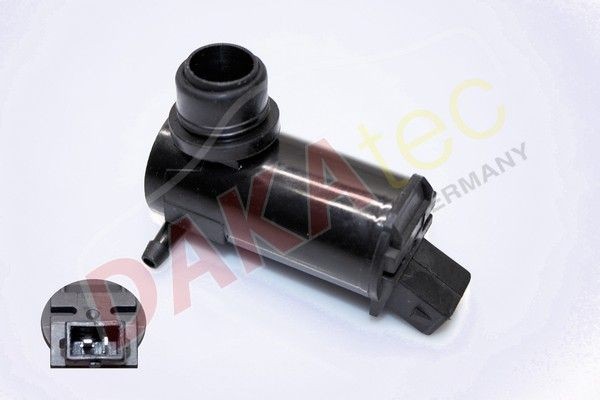 DAKAtec 40015W: Vandens siurblys, priekinio stiklo plovimas 12,0V