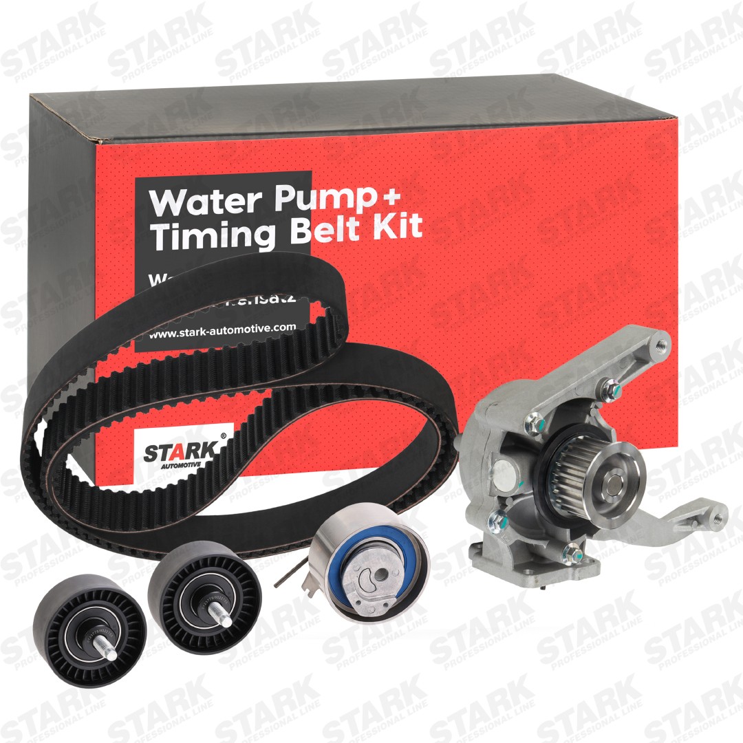 STARK SKWPT-0750313: Kit cinghia distribuzione, pompa acqua N° denti: 220, Largh.: 28mm, con pompa acqua