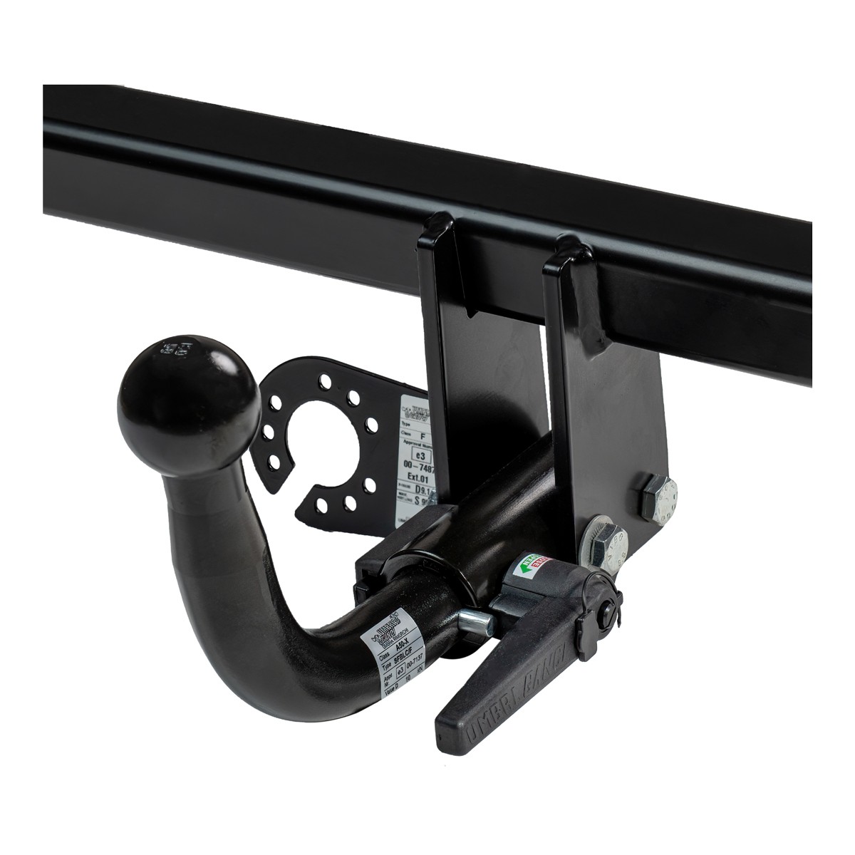 Umbra Rimorchi 24018/C: Теглич Outlander with, platform