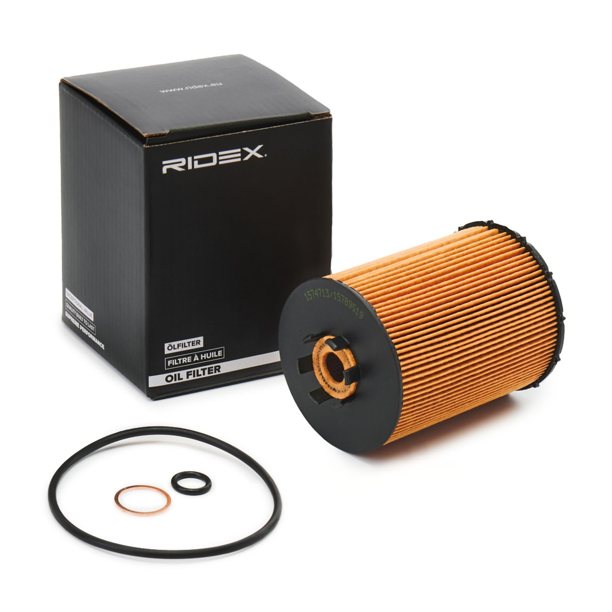 RIDEX 7O0274: Filtre à huile