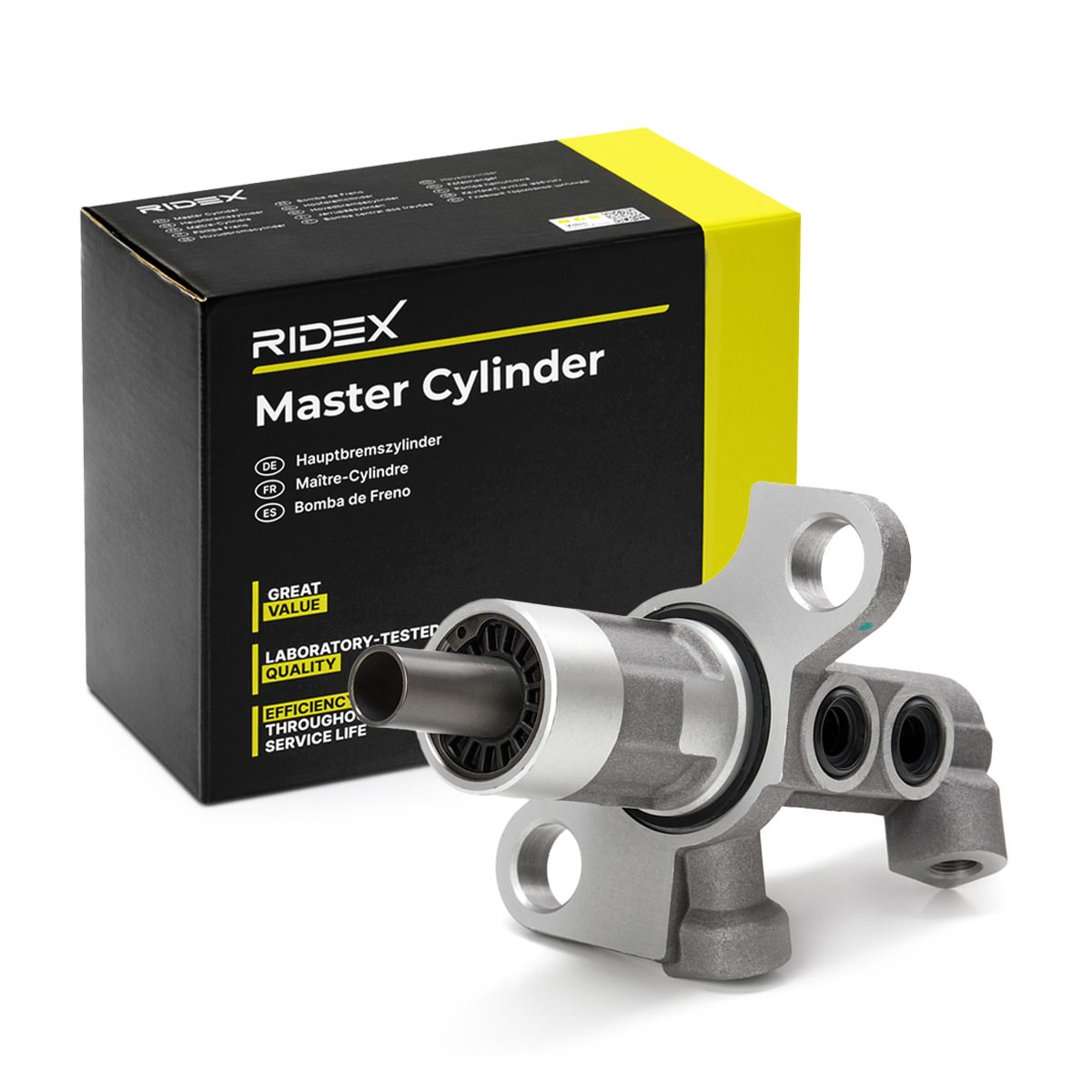 RIDEX 258M0266: Huvudbromscylinder 25,4mm