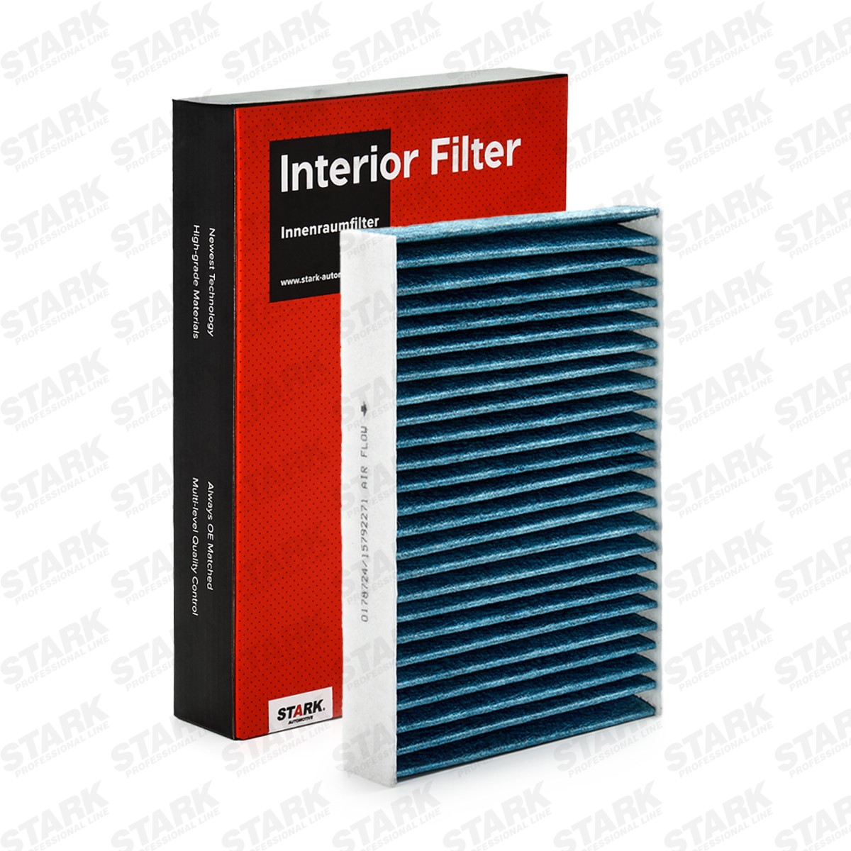 STARK SKIF-0170610: Filtrs, Salona telpas gaiss ar antibakteriālu efektu