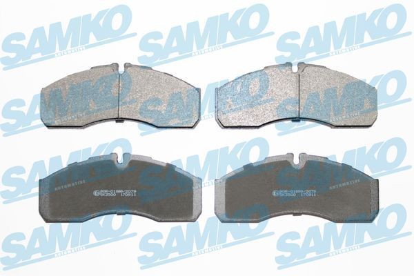 SAMKO 5SP1109: Bromsbelägg
