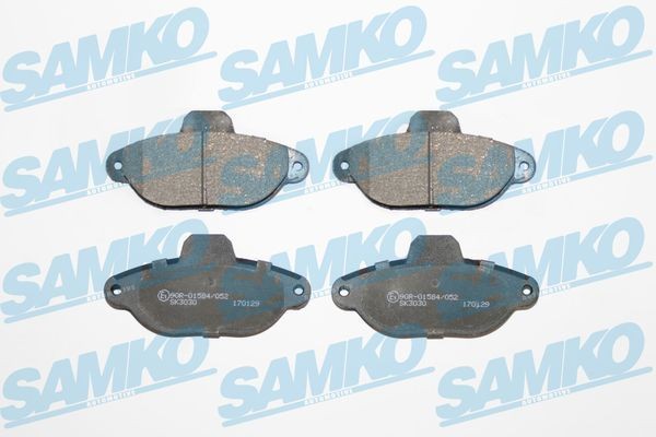SAMKO 5SP1191: Bremseklodser