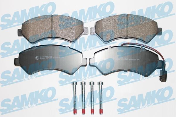 SAMKO 5SP1288: Piduriklotsid koos kruvidega