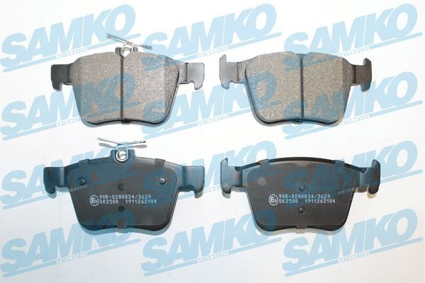 SAMKO 5SP2104: Piduriklotsid