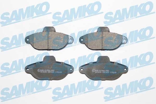 SAMKO 5SP464: Bremseklodser