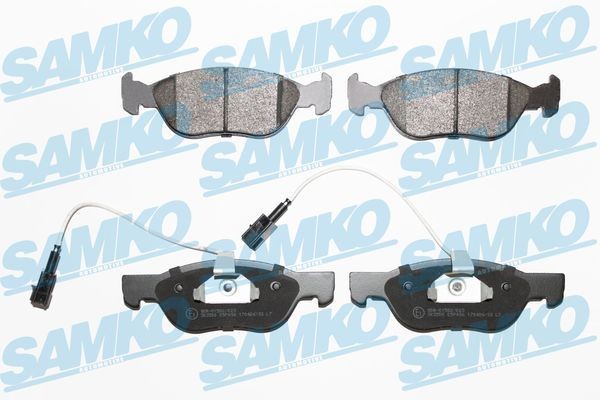 SAMKO 5SP496: Bremseklodser