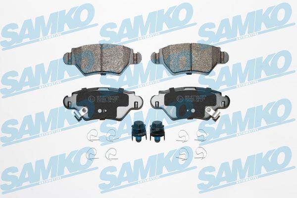 SAMKO 5SP699: Piduriklotsid koos kruvidega