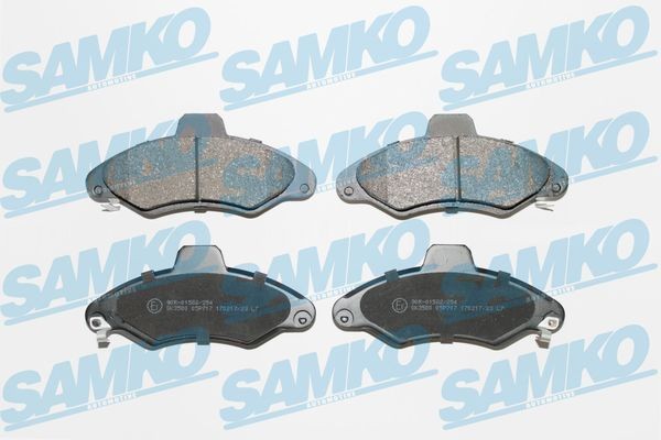 SAMKO 5SP717: Piduriklotsid
