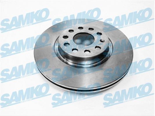 SAMKO A1004V: Bremseskive Ø: 312mm, indvendigt ventileret, Ø: 312mm