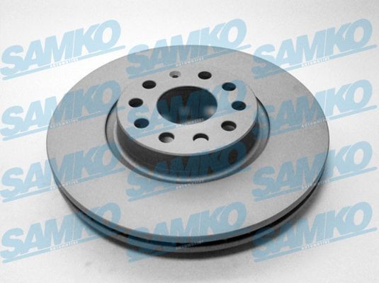 SAMKO A1004VR: Piduriketas TOTAL COATED Ø: 312mm, sisemine õhutus, Ø: 312mm, kaetud