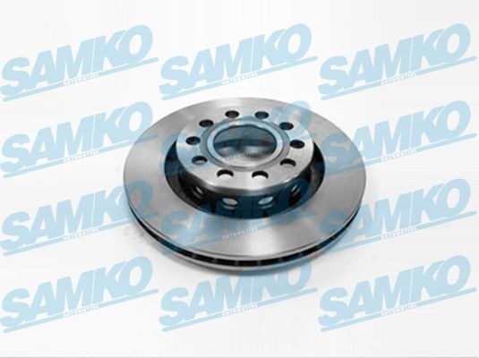 SAMKO A1050V: Piduriketas Ø: 269mm, sisemine õhutus, Ø: 269mm