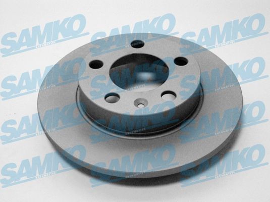 SAMKO A1441PR: Bremseskive TOTAL COATED Ø: 230mm, fuldstændigt, Ø: 230mm, coatet