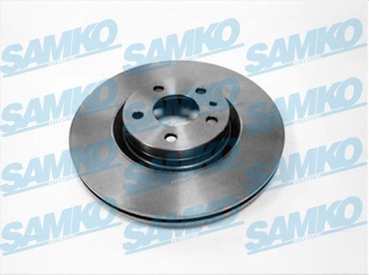 SAMKO A2171V: Piduriketas Ø: 284mm, sisemine õhutus, Ø: 284mm