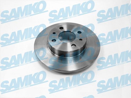 SAMKO A2221P: Brzdový kotouč R: 240mm, plný, R: 240mm