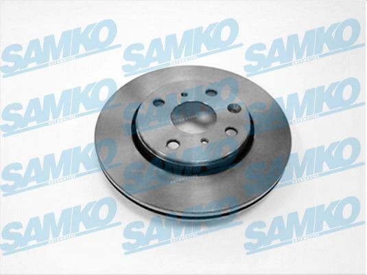 SAMKO C1004V: Piduriketas Ø: 247mm, sisemine õhutus, Ø: 247mm
