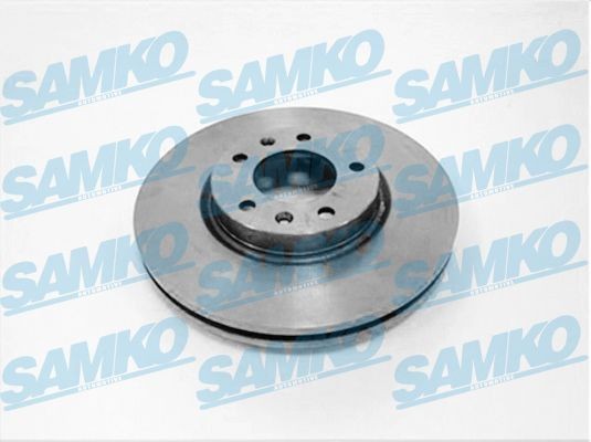 SAMKO C1281V: Bremseskive Ø: 283mm, indvendigt ventileret, Ø: 283mm