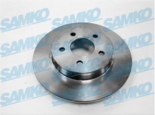 SAMKO F1010P: Piduriketas Ø: 280mm, täis, Ø: 280mm
