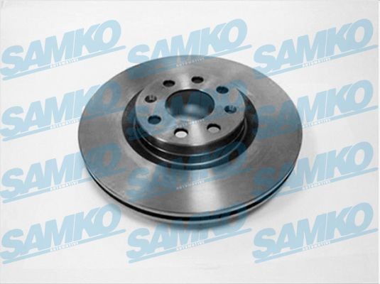 SAMKO F2001V: Bremseskive Ø: 284mm, indvendigt ventileret, Ø: 284mm