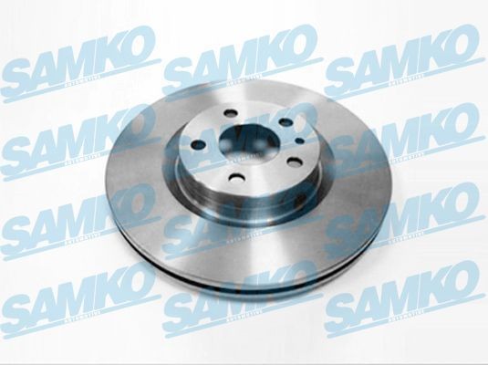 SAMKO F2020V: Bremseskive Ø: 284mm, indvendigt ventileret, Ø: 284mm