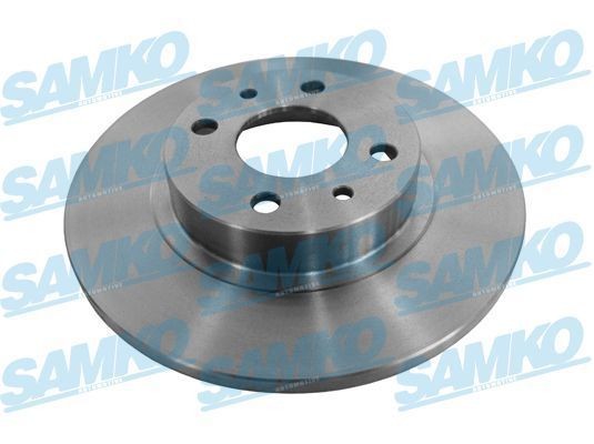 SAMKO F2091P: Piduriketas Ø: 257mm, täis, Ø: 257mm