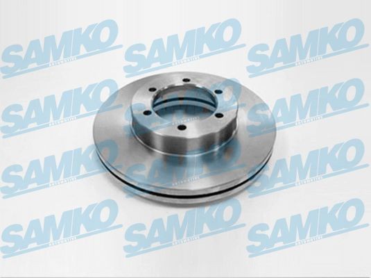 SAMKO K2006V: Bromsskiva Ø: 258mm, ventilerad invändigt, Ø: 258mm