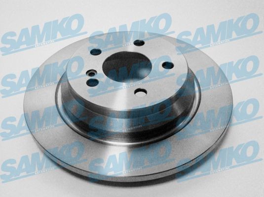 SAMKO M2076P: Brzdový kotouč plný