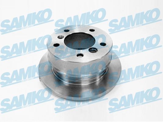 SAMKO M2661P: Disco de freno macizo