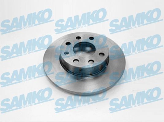 SAMKO O1041P: Bremseskive Ø: 235mm, fuldstændigt, Ø: 235mm