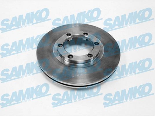 SAMKO O1251V: Bremseskive Ø: 257mm, Ø: 257mm