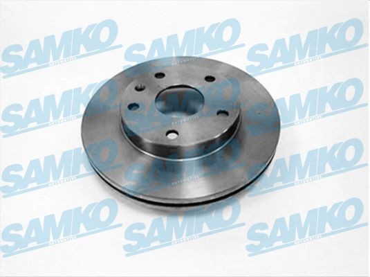 SAMKO O1481V: Bremseskive Ø: 256mm, indvendigt ventileret, Ø: 256mm