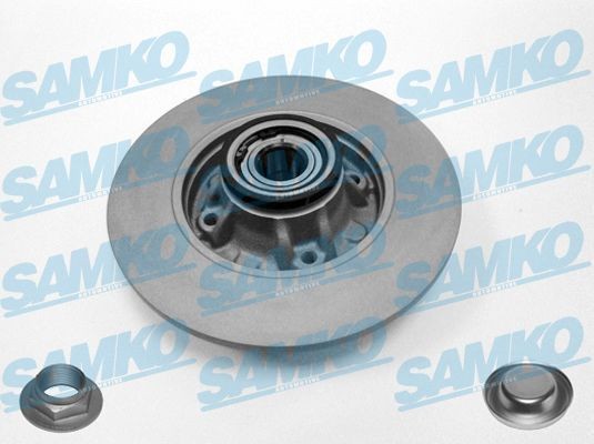 SAMKO P1011PRCA: Stabdžių diskas LPR HUB BRAKE DISC LINE - FULL COATED Ø: 249mm, visiškai, Ø: 249mm, su priedais, padengta, su rato guolio komplektu, su ABS jutiklio žiedu