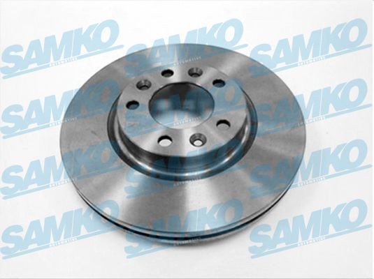 SAMKO P1012V: Bremseskive Ø: 283mm, indvendigt ventileret, Ø: 283mm