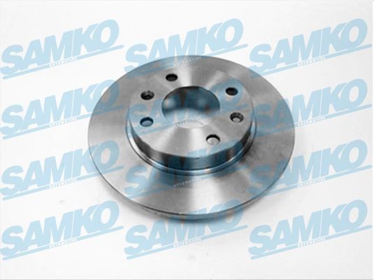 SAMKO P1141P: Δισκόπλακα Ø: 247mm, πλήρες, Ø: 247mm