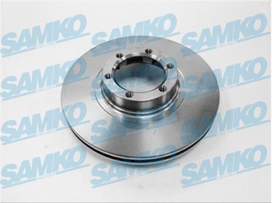 SAMKO R1041V: Piduriketas Ø: 252mm, sisemine õhutus, Ø: 252mm