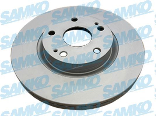 SAMKO T2014VR: Bromsskiva TOTAL COATED Ø: 295mm, Ø: 295mm, belagd