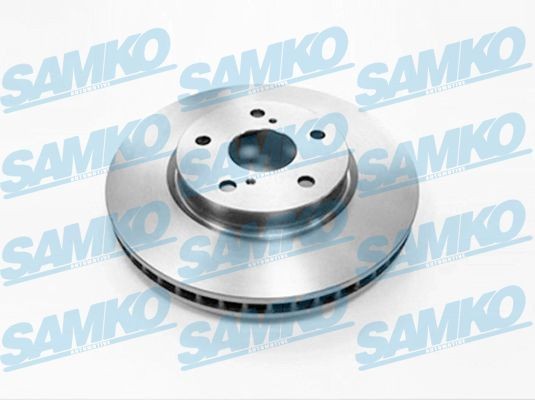 SAMKO T2017V: Bromsskiva Ø: 296mm, ventilerad invändigt, Ø: 296mm