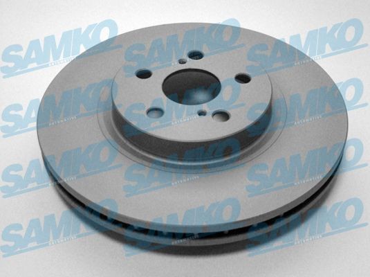 SAMKO T2022V: Bromsskiva Ø: 295mm, ventilerad invändigt, Ø: 295mm