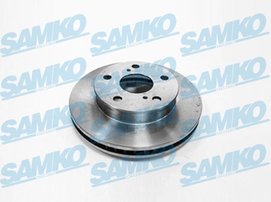 SAMKO T2070V: Piduriketas Ø: 255mm, sisemine õhutus, Ø: 255mm