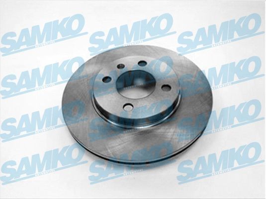 SAMKO V2161V: Disco de freno Ø: 256mm, ventilación interna, Ø: 256mm