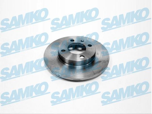 SAMKO V2301P: Stabdžių diskas Ø: 239mm, visiškai, Ø: 239mm