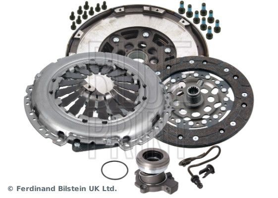 BLUE PRINT ADBP300020: Kit de embraiagem com desembraiagem central, com massa lubrificante sintética, com volante bimassa, com volante do motor, com parafusos