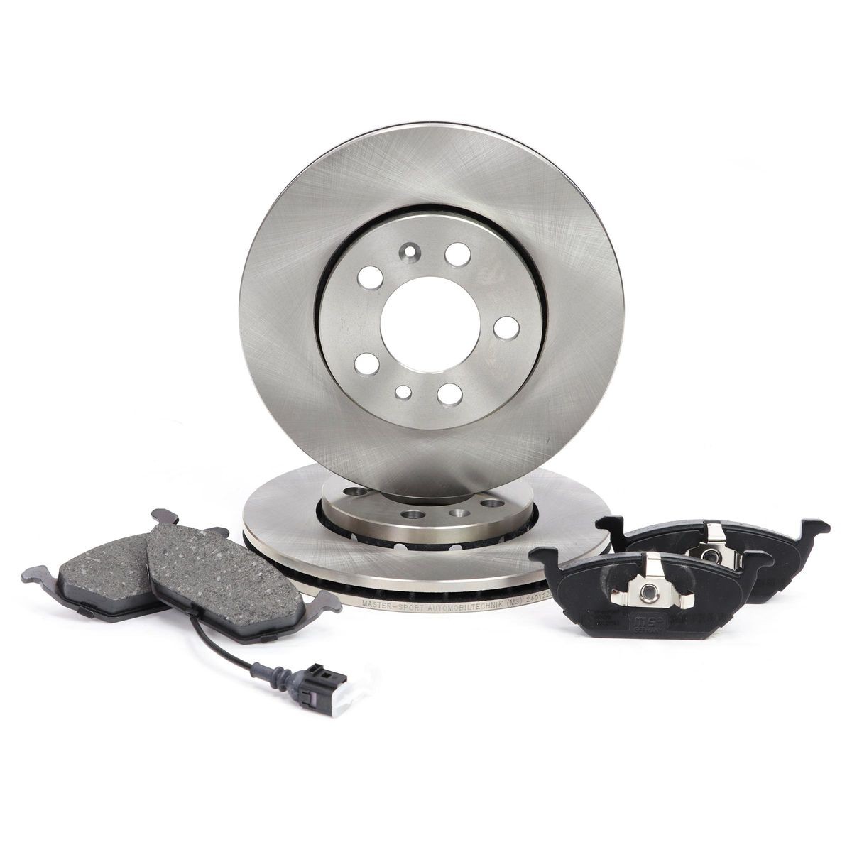MASTER-SPORT 202201510: Set frana, frana disc punte fata, Ř: 256mm, ventilat